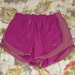 Nike Women's Magenta Athletic Shorts
